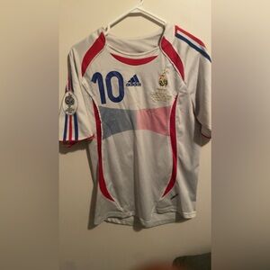 ZIDANE 06 WORLD CUP FINALE JERSEY SIZE M